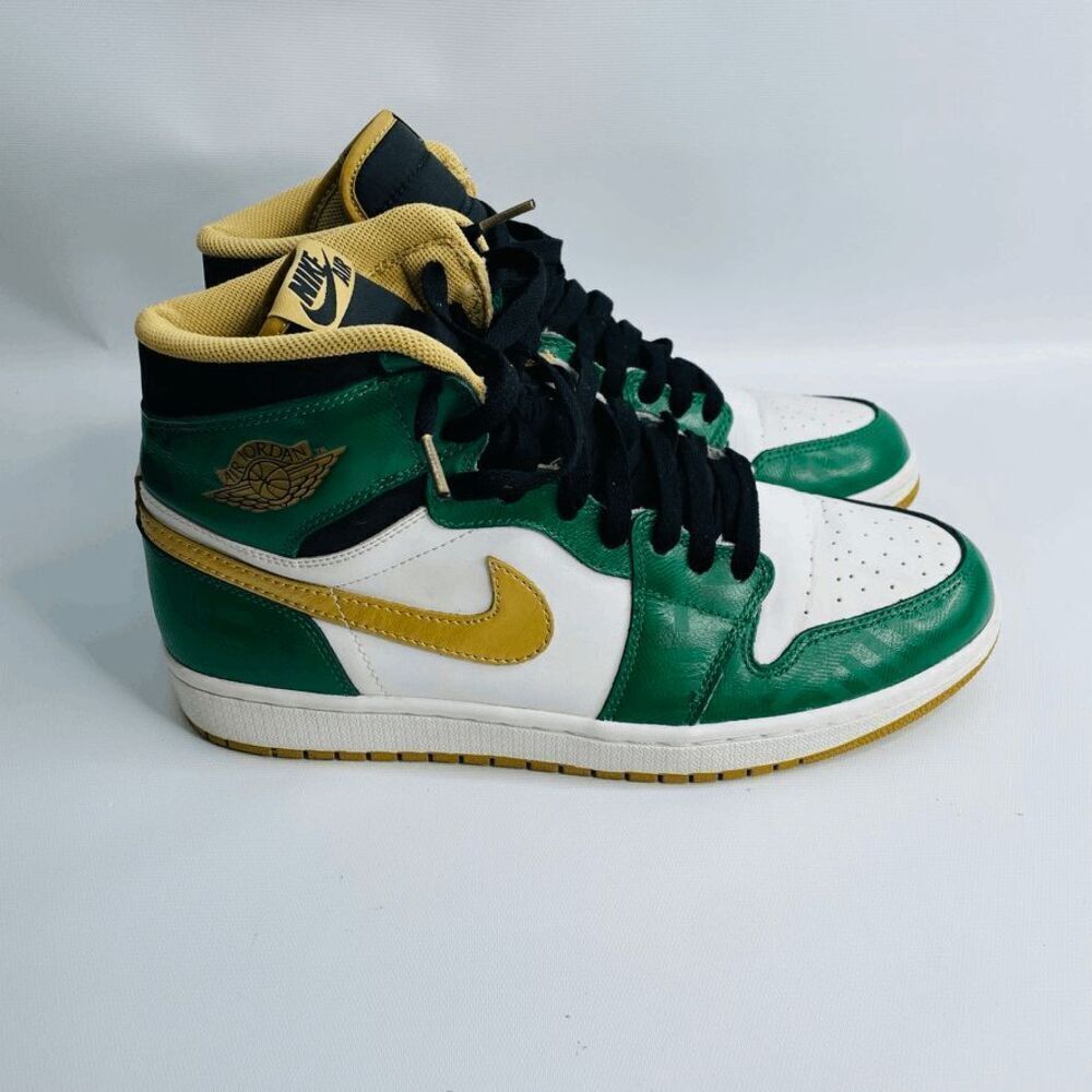 Nike Air Jordan 1 Celtics OG Green Gold Retro High Sz 10.5 555088-315 No Box
